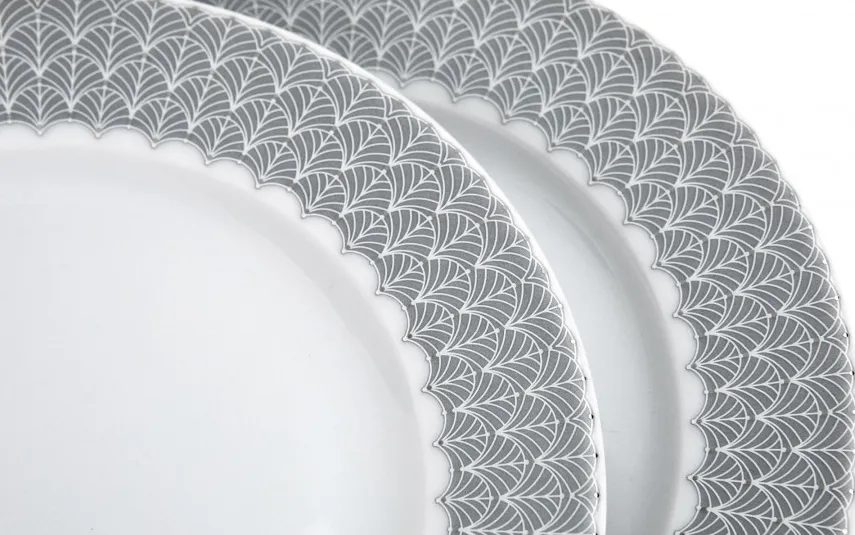 Cmielow Komplet 6 talerzy deserowych 17 cm Flamenco Discount