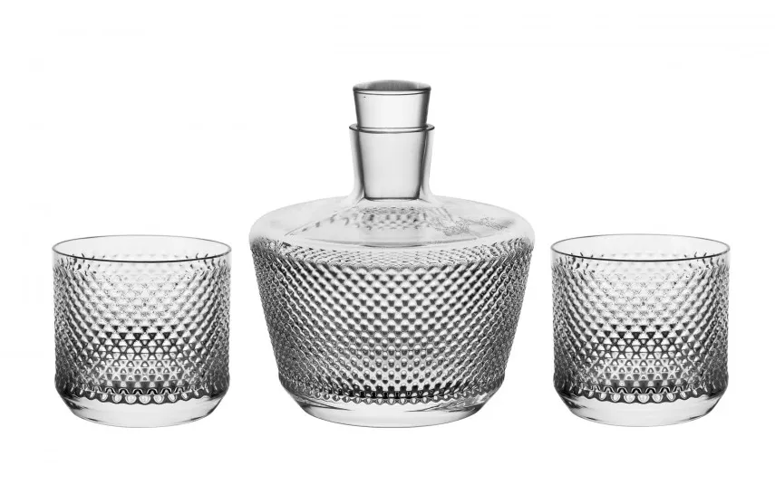Krosno Komplet do whisky 3 el. Perfect Serve Outlet