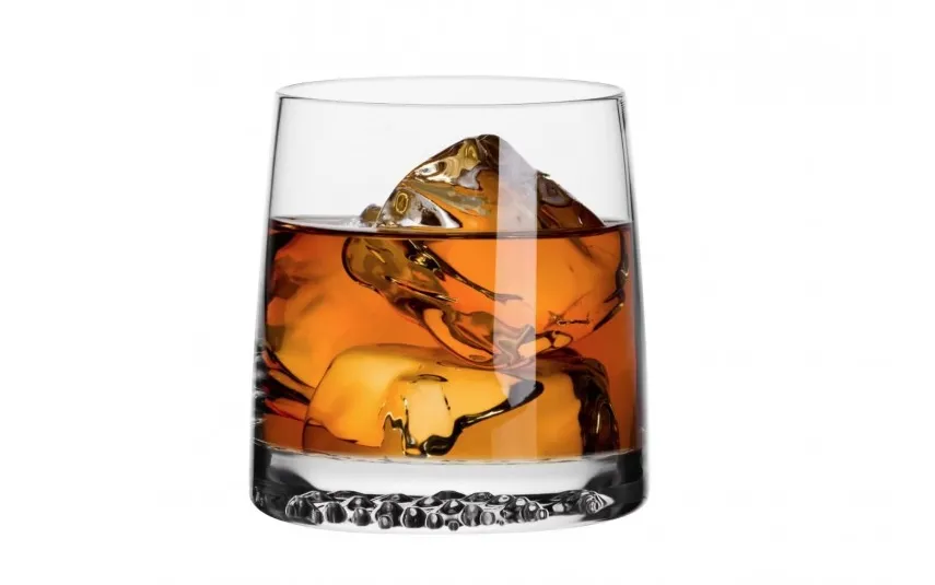 Krosno Komplet do whisky karafka 950 ml + szklanki 370 ml Fjord Outlet