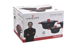 Zwieger Komplet garnków 6 el. Obsidian Sale