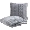 s. Oliver Komplet koc 150x200 cm + poszewka 50x50 cm Norwegian IB3759-800 Best
