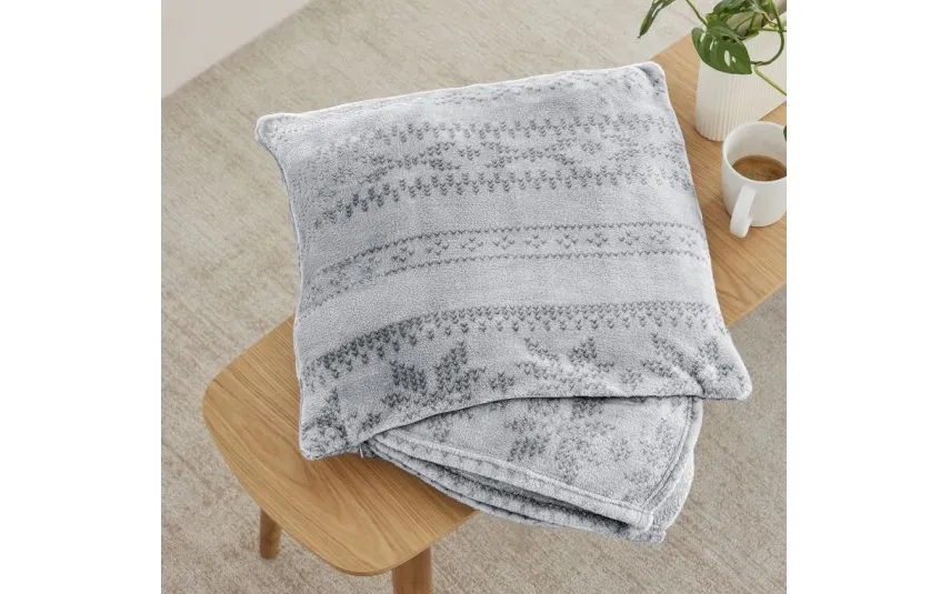 s. Oliver Komplet koc 150x200 cm + poszewka 50x50 cm Norwegian IB3759-800 Best