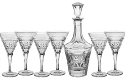 Bohemia Komplet kryształowy karafka + 6 kieliszków Best