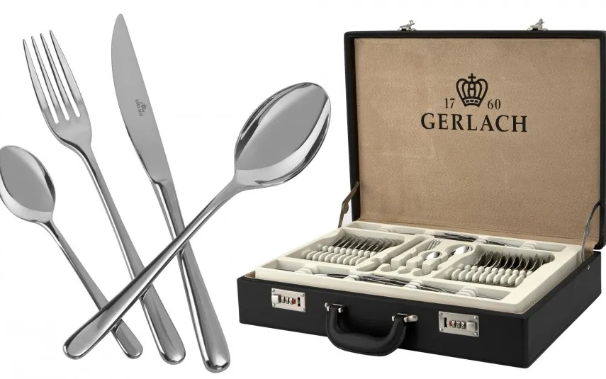 Gerlach Komplet sztućców w kasecie 68 sztuk Muza Outlet