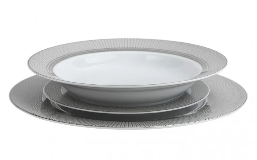 Cmielow Komplet talerzy 6/18 Amaro Silver Outlet