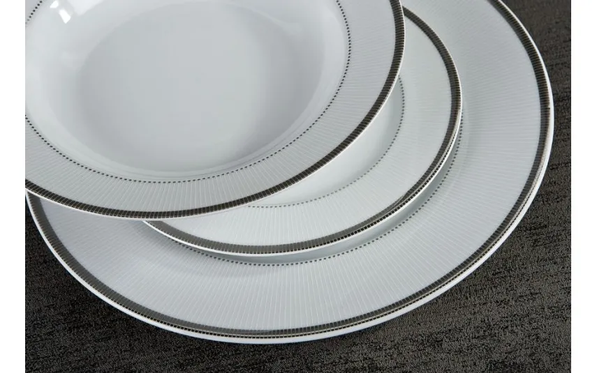 Cmielow Komplet talerzy 6/18 Marcello Silver Sale