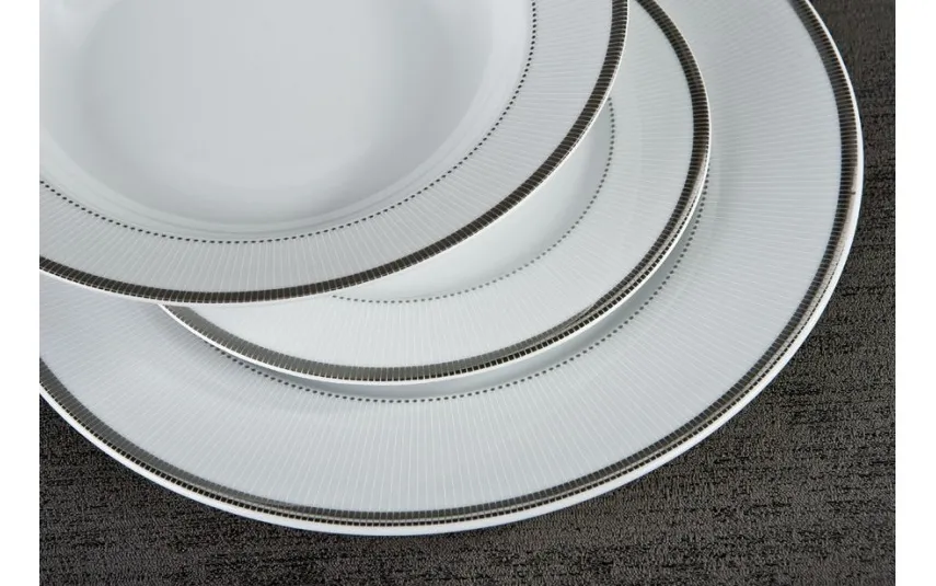 Cmielow Komplet talerzy 6/18 Marcello Silver Sale