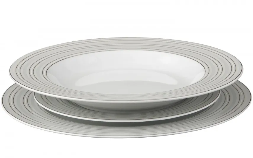Kristoff Komplet talerzy 6/18 Marcus Silver Discount