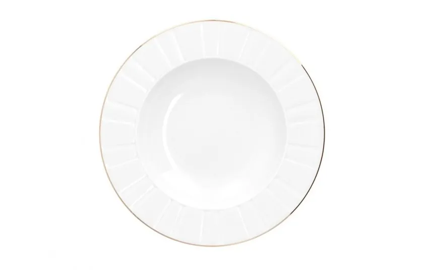 Cmielow Komplet talerzy dla 6 osób Oktawa Złota 3610 Fashion