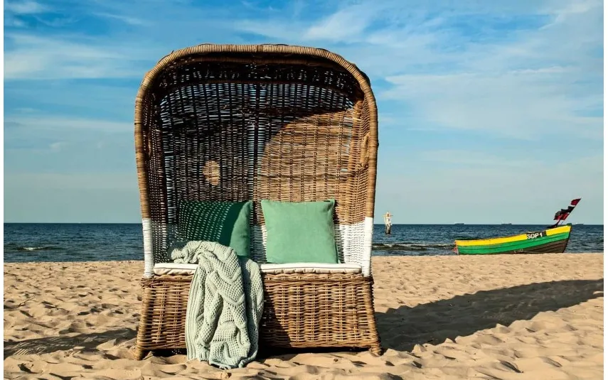 Vimine Kosz plażowy St. Tropez Duo Clearance