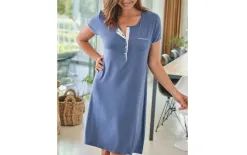 Massana Homewear Koszula nocna damska rozm. XL Bamboo Blue T04 L257251 Sale