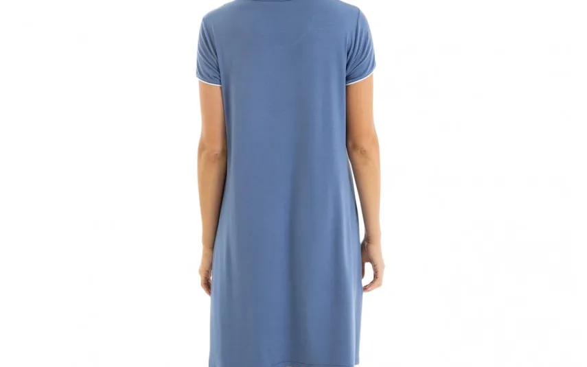 Massana Homewear Koszula nocna damska rozm. S Bamboo Blue T04 L257251 New