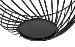 MPLCo Koszyk na owoce 25 cm metalowy czarny MPL Outlet