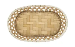 Tin Tours Koszyk na pieczywo owalny bambusowy 24 cm 96149 Discount