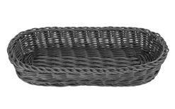 Mondex Koszyk na sztućce 27x11x6 cm Sino szary Fashion