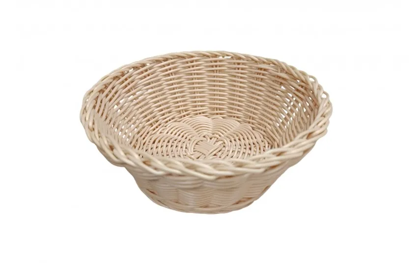 Mondex Koszyk okrągły 20 cm Sino kremowy Fashion