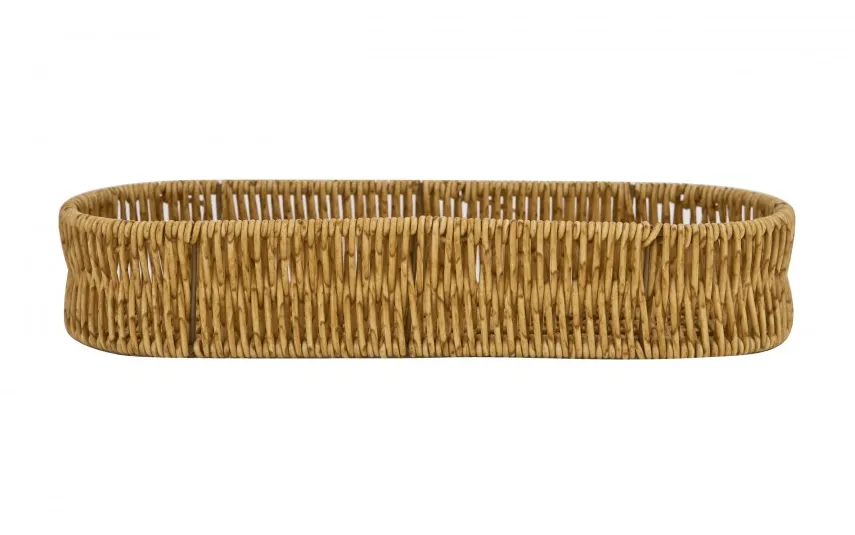 Mondex Koszyk owalny 31x11,5x6 cm jasny brąz 7773 Discount
