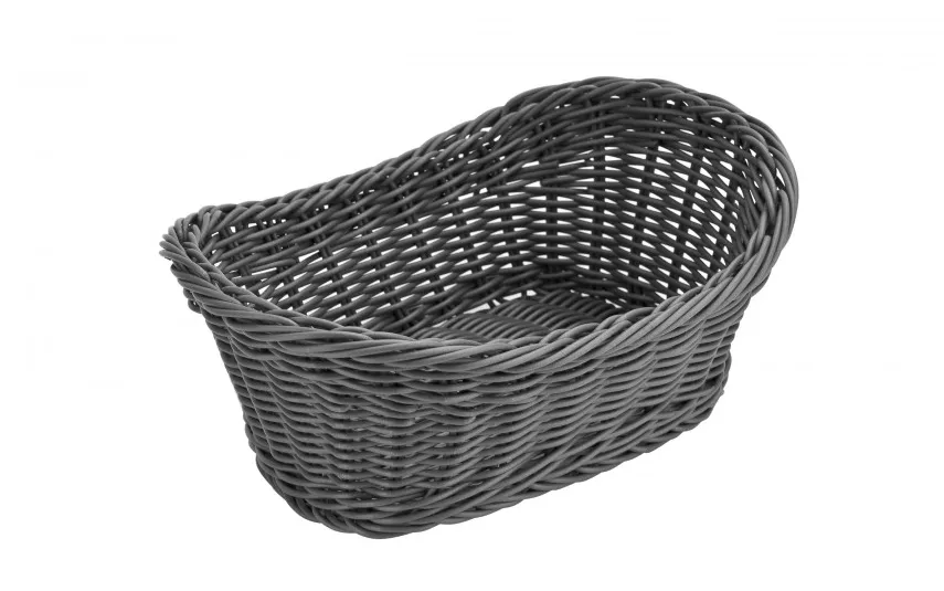 Chomik Koszyk owalny 25x16x11 cm szary 7827 Best