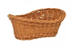 Chomik Koszyk owalny 25x16x8/11cm jasny brązowy 7827 New