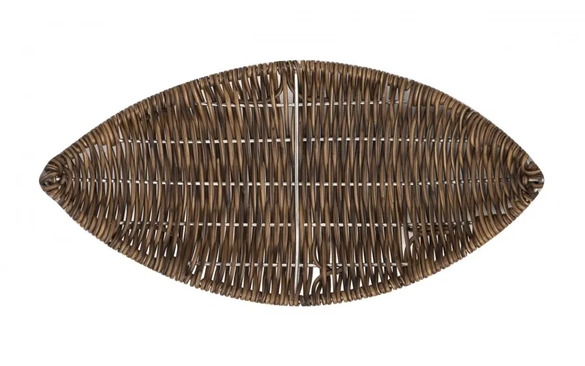 Mondex Koszyk ozdobny 30x15x5 cm Cove brąz Online