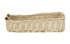 Tin Tours Koszyk rattanowy na sztućce prostokątny DP 2256 Fashion