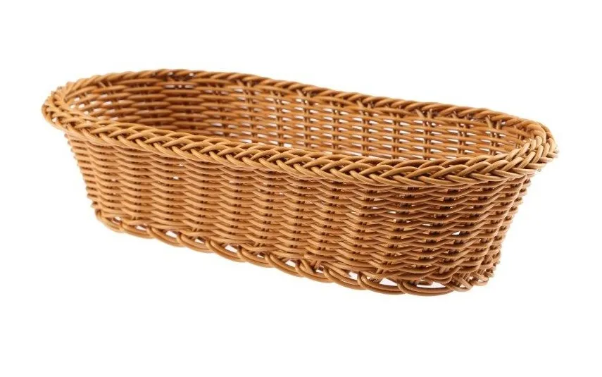Galicja Koszyk 30x15x7,5 cm Combo podłużny brązowy 5974PO Fashion