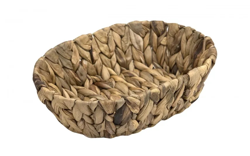 Mondex Koszyk z hiacyntu wodnego 26x19x7 cm Amparo Discount