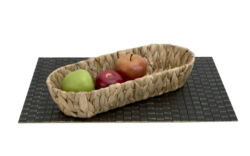 Mondex Koszyk z hiacyntu wodnego 35x13x7 cm Amparo Online