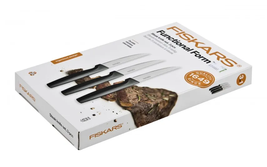 Fiskars Kpl. 3 noży do steków Best