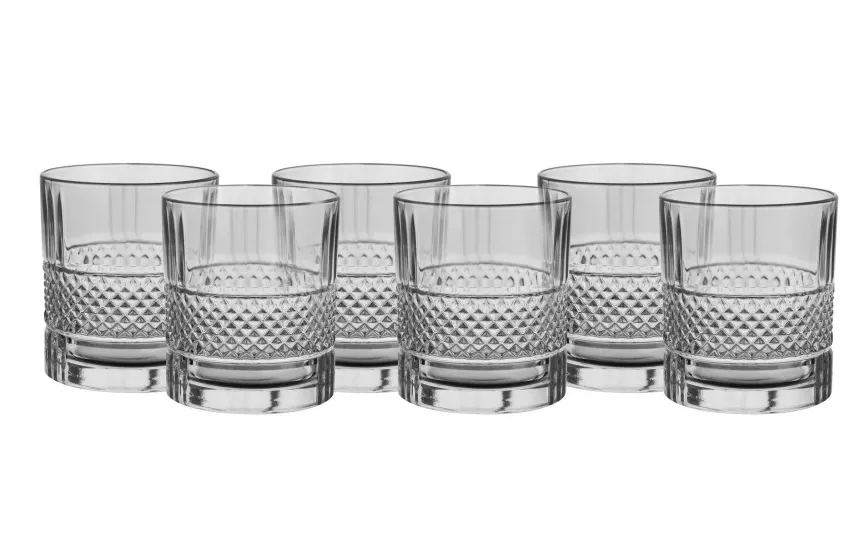 Bohemia Kpl. 6 szklanek do whisky 340 ml Elegante Clearance