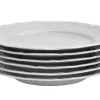 Cmielow Kpl. 6 talerzy deserowych Maria Teresa biała Discount