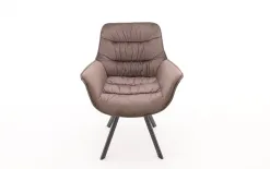 Witek Home Krzesło Clip brązowe Discount