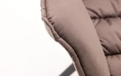 Witek Home Krzesło Clip brązowe Discount