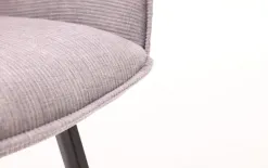 Witek Home Krzesło SILK SZARY Fashion