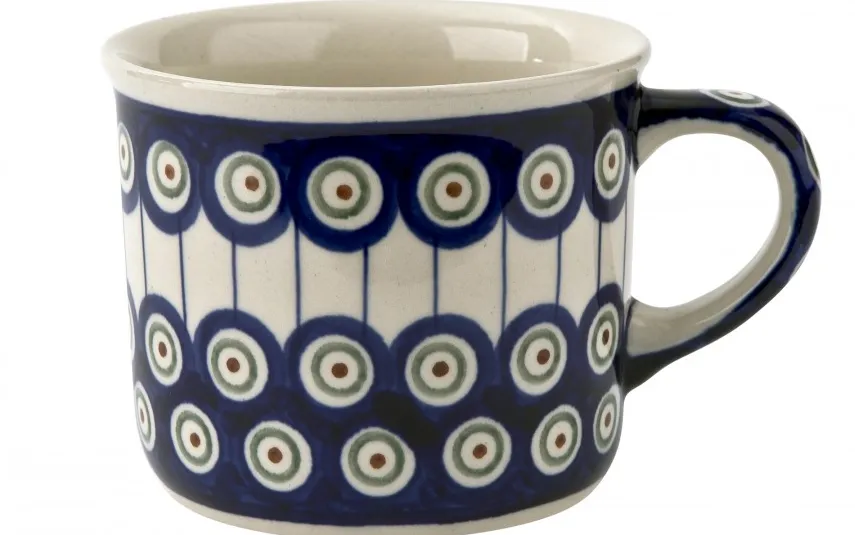 Boleslawiec Kubek ceramiczny 400 ml Bolesławiec Kropki 8 Sale