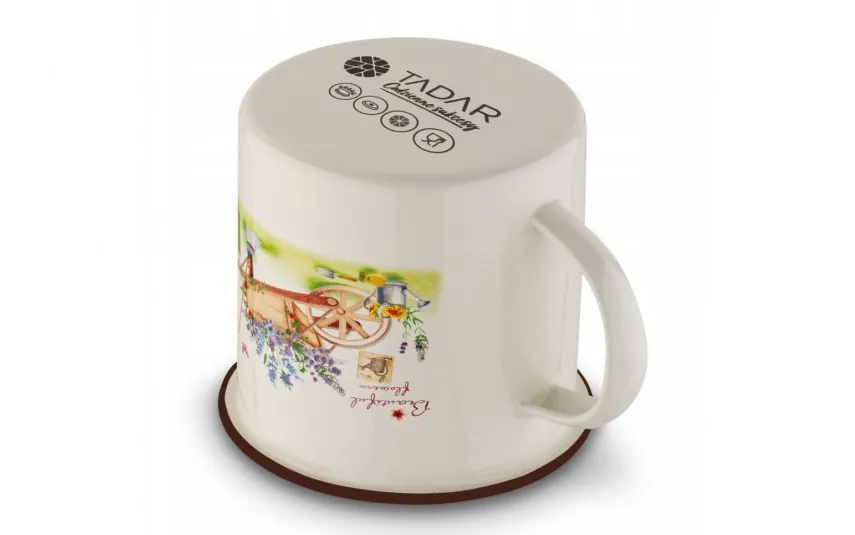 Tadar Kubek emaliowany 500 ml Garden Sale