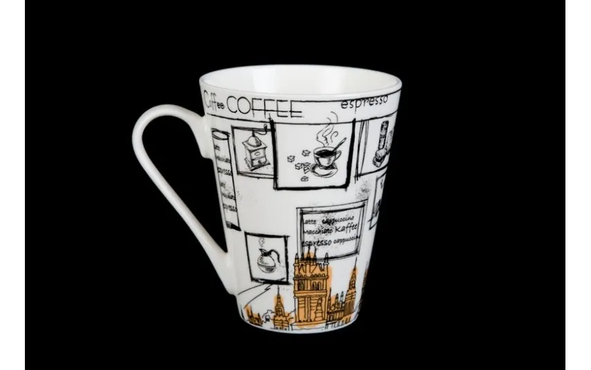 Witek Home Kubek London 300ml (żółty) Online