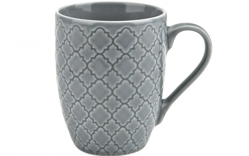 Lubiana Kubek 350ml Marrakesz niebiesko-szary K9 New