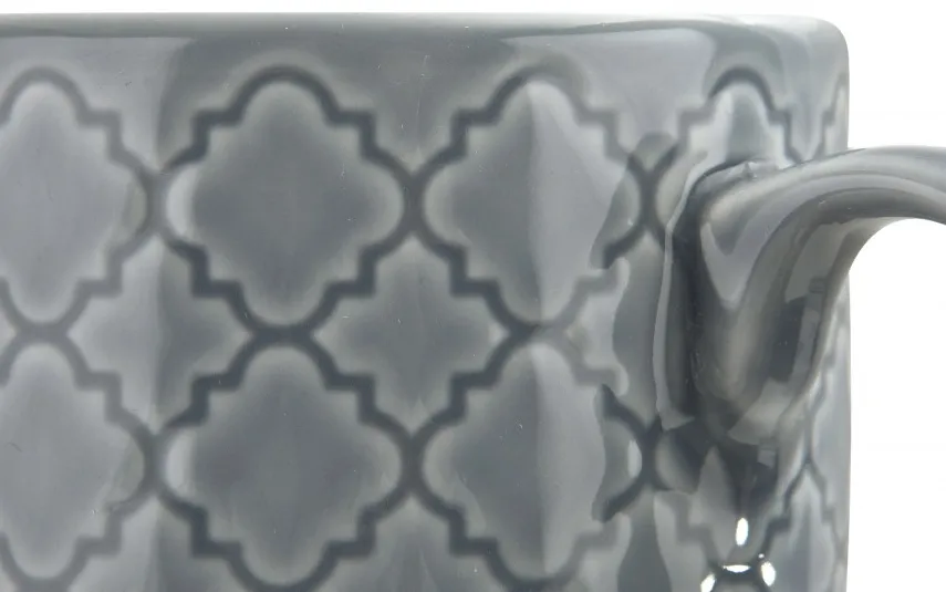 Lubiana Kubek 350ml Marrakesz niebiesko-szary K9 New