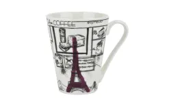 Witek Home Kubek Paris 300ml (różowy) New