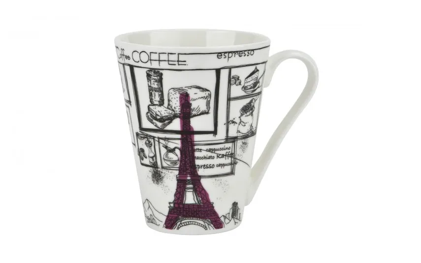 Witek Home Kubek Paris 300ml (różowy) New