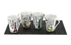 Witek Home Kubek Paris 300ml (różowy) New