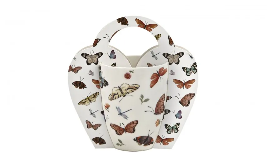 Duo Kubek porcelanowy 350 ml Butterflies Hot