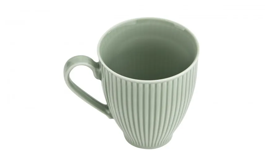 Cmielow Kubek porcelanowy 420 ml Dalia Zielona Outlet