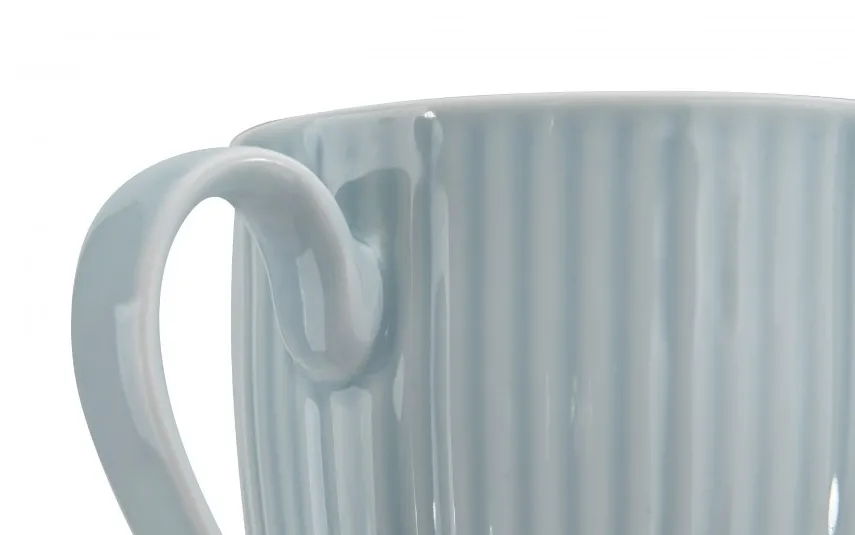 Cmielow Kubek porcelanowy 420 ml Dalia Niebieska Outlet