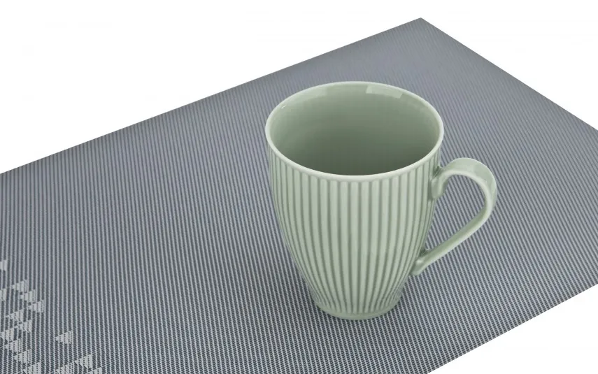 Cmielow Kubek porcelanowy 420 ml Dalia Zielona Outlet