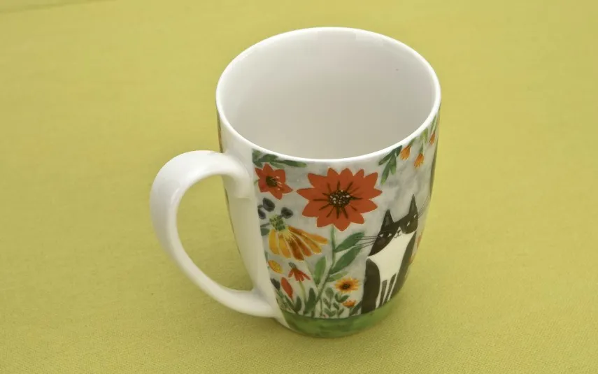 Duo Kubek porcelanowy 350 ml Koci Świat Łąka Discount