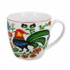 Duo Kubek porcelanowy 460 ml Koguty Folk Fashion
