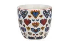 Duo Kubek porcelanowy 460 ml Kolorowe Serca 3 New
