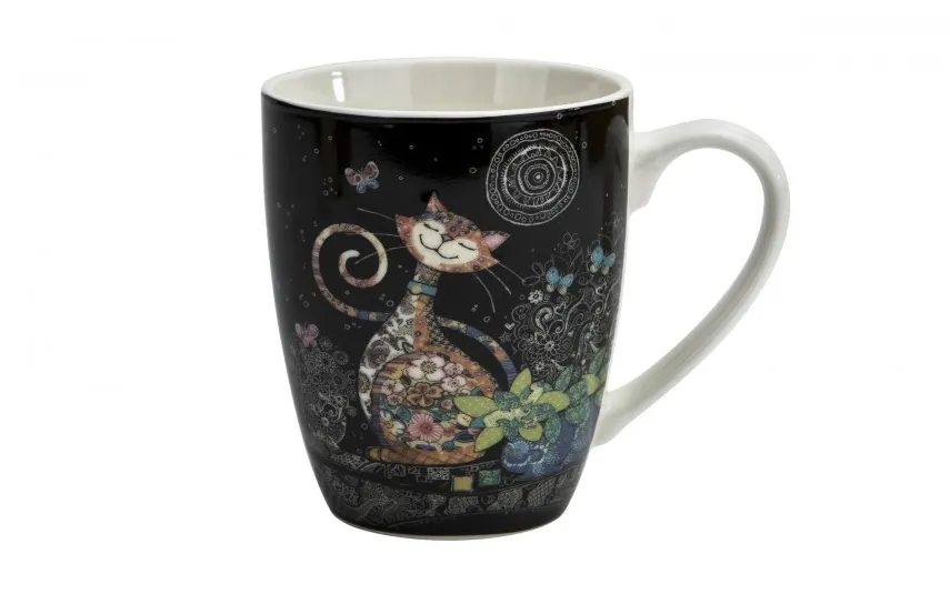 Veroni Kubek porcelanowy 360 ml Koty wzór 1 Online